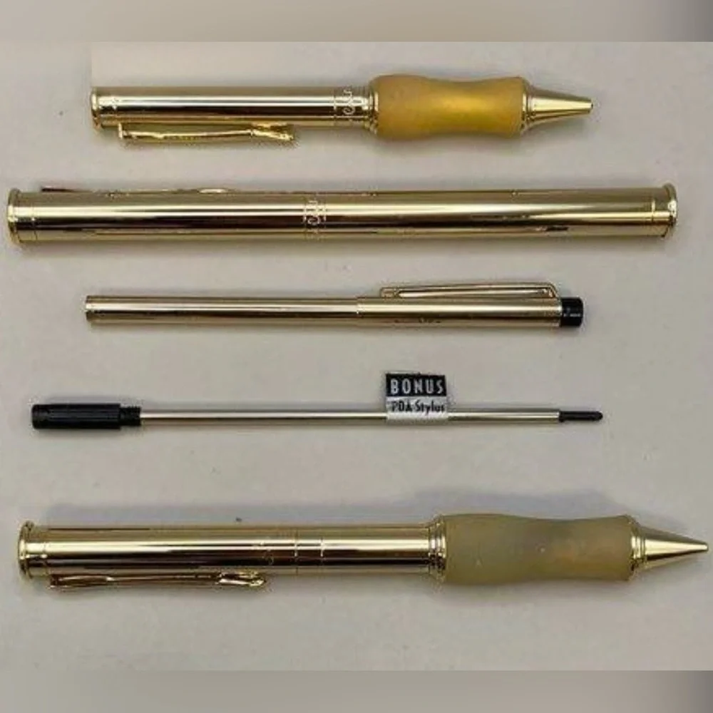 Pierre Cardin Luxurious Gold and Yellow Writing Set